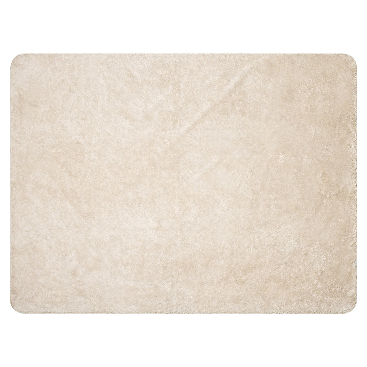 I Trust My Pet™ Preferred Company sherpa blanket, 60 × 80 inches, unprinted tan-toned sherpa reverse, shown flat.